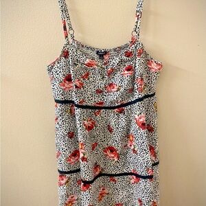 Floral Spaghetti Strap Dress